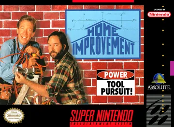 Home Improvement - Power Tool Pursuit! (USA) box cover front